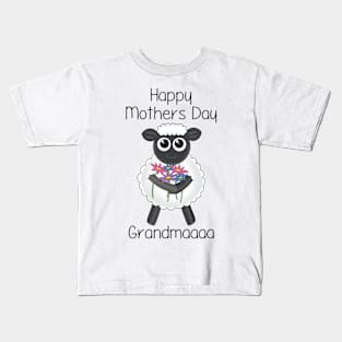 Happy Mothers Day Grandmaaaaaa Kids T-Shirt